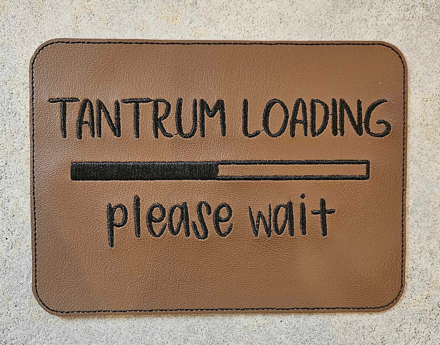 Ready To Ship Patch Tantrum Loading