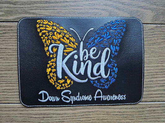 Ready To Ship Patch Down Syndrome Awareness Butterfly