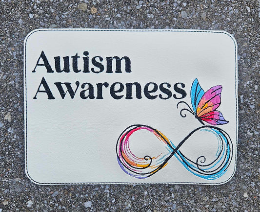 Ready To Ship Patch Autism Awareness Butterfly