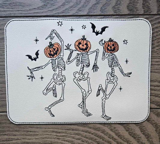 Ready To Ship Patch Dancing Skeletons